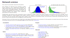 Desktop Screenshot of network-science.org